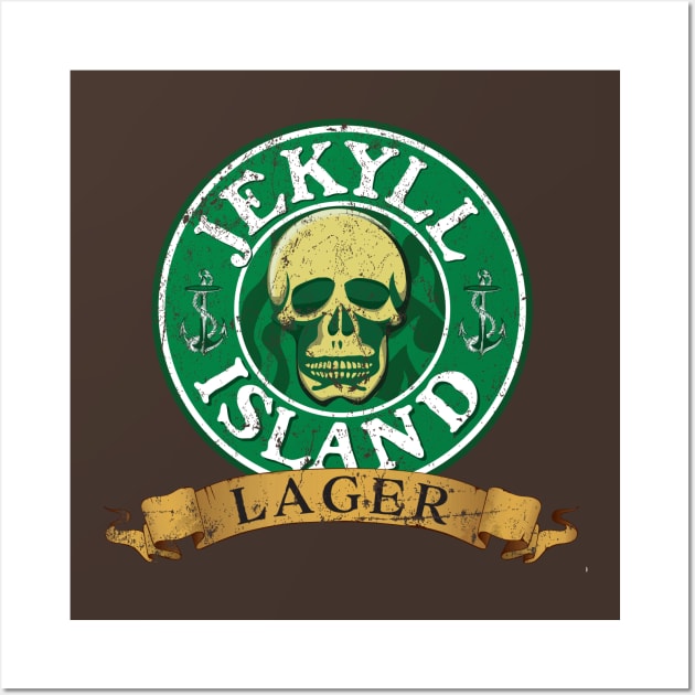 Jekyll Island Lager Wall Art by MindsparkCreative